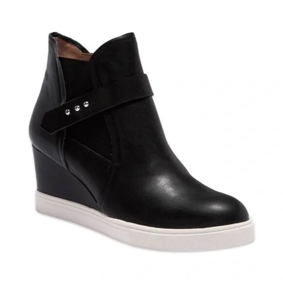 Paolo Freshton Wedge Ankle Bootie. NWOT - Picture 1 of 9